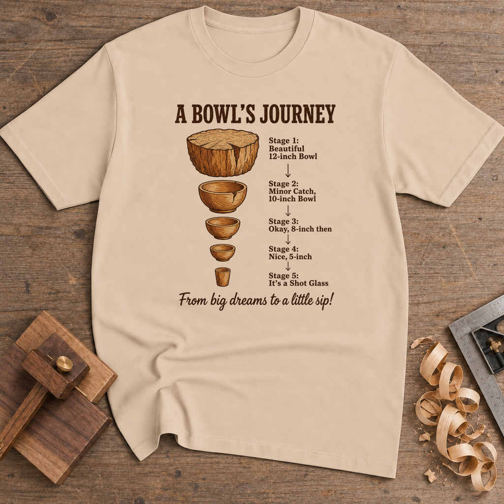 A Bowl's Journey T-Shirt — Natural