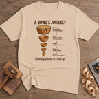 A Bowl's Journey T-Shirt — Natural