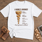A Bowl's Journey T-Shirt — White