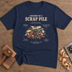 Anatomy of a Scrap Pile T-Shirt — Navy