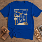 Essential Woodworking Tools T-Shirt — Royal