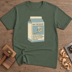 Have You Seen Me Tape Measure T-Shirt — Military Green