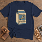 Have You Seen Me Tape Measure T-Shirt — Navy