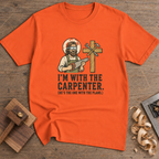 I'm With the Carpenter T-Shirt — Orange