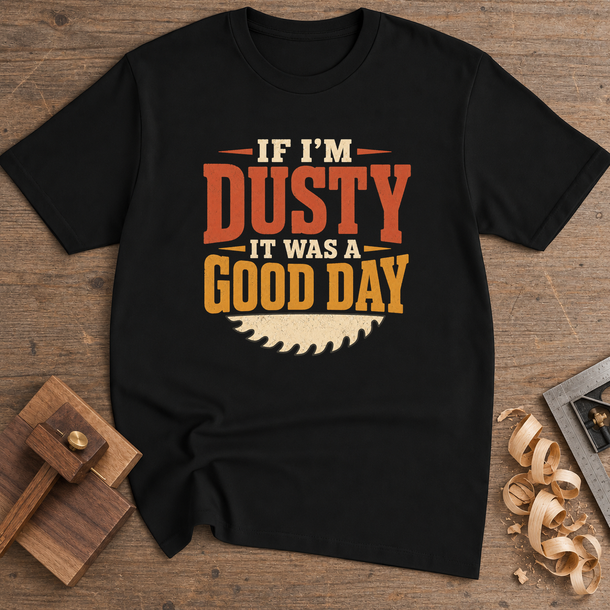 If I'm Dusty It Was a Good Day T-Shirt — Black