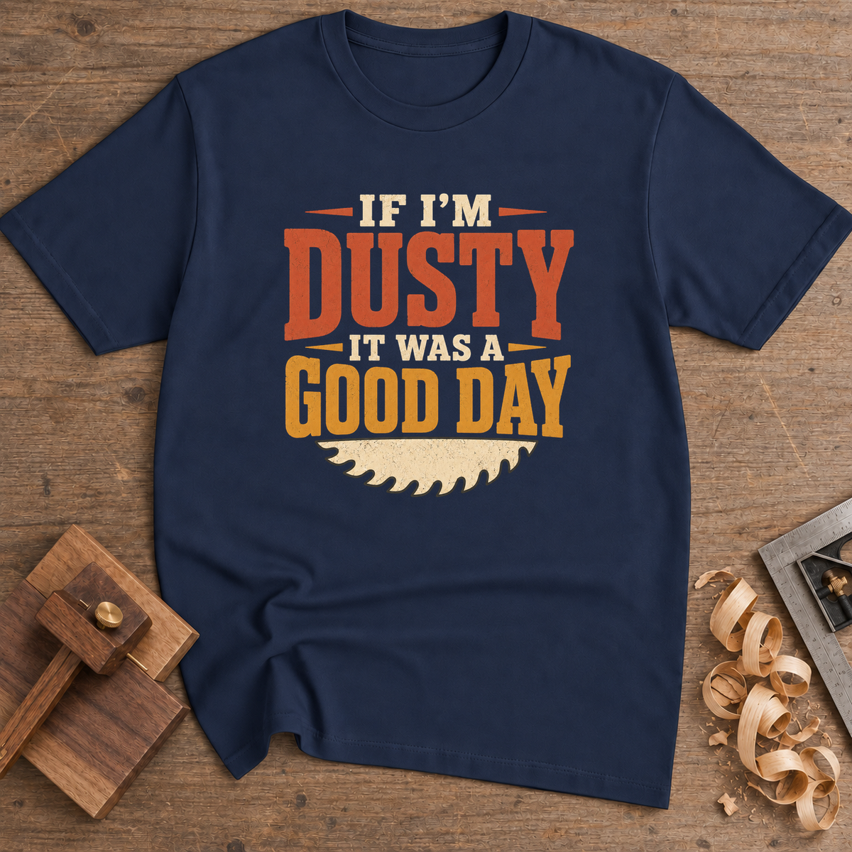 If I'm Dusty It Was a Good Day T-Shirt — Navy