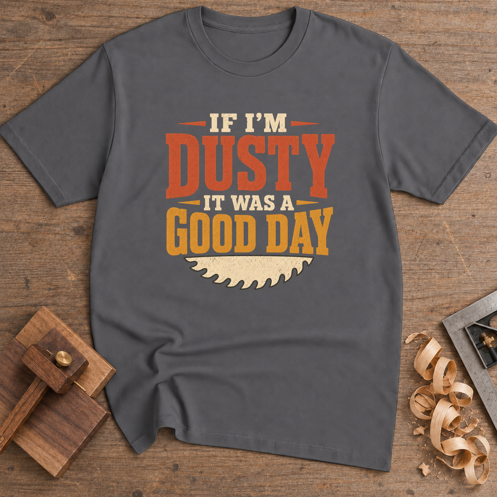 If I'm Dusty It Was a Good Day T-Shirt — Charcoal
