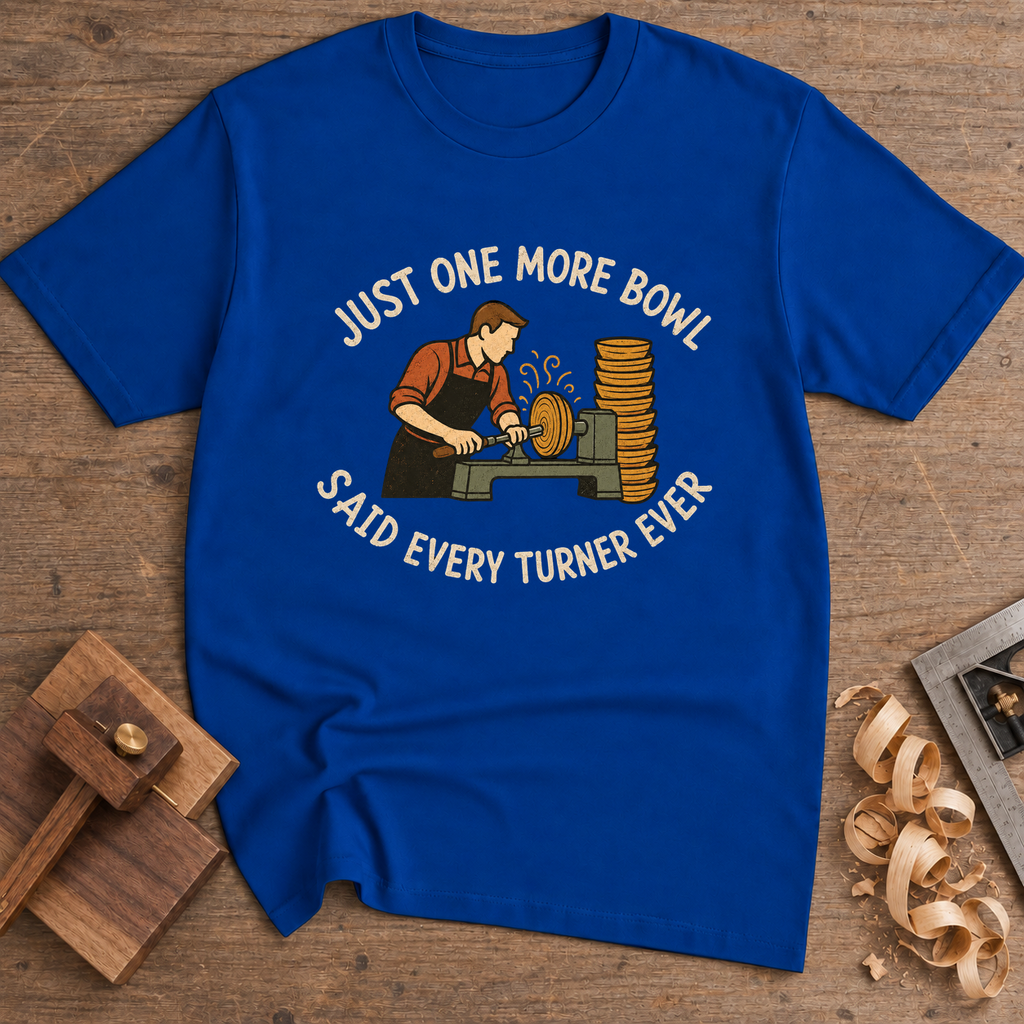 Just One More Bowl Said Every Turner Ever T-Shirt — Royal
