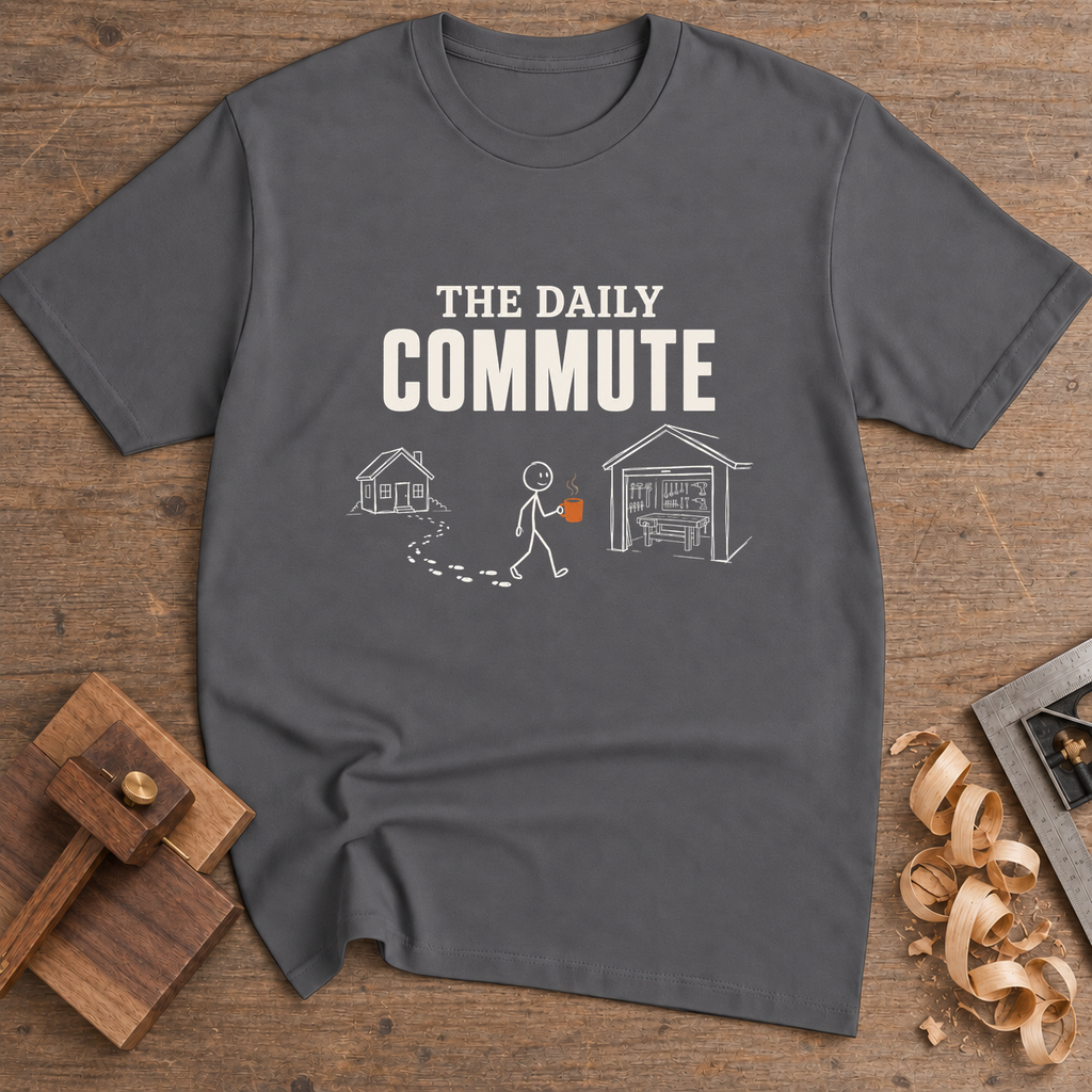 The Daily Commute T-Shirt — Charcoal