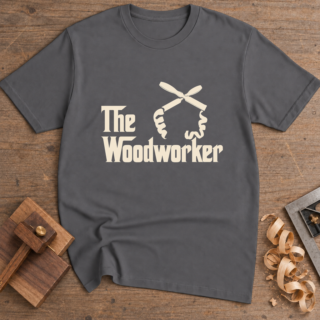 The Woodworker T-Shirt — Charcoal